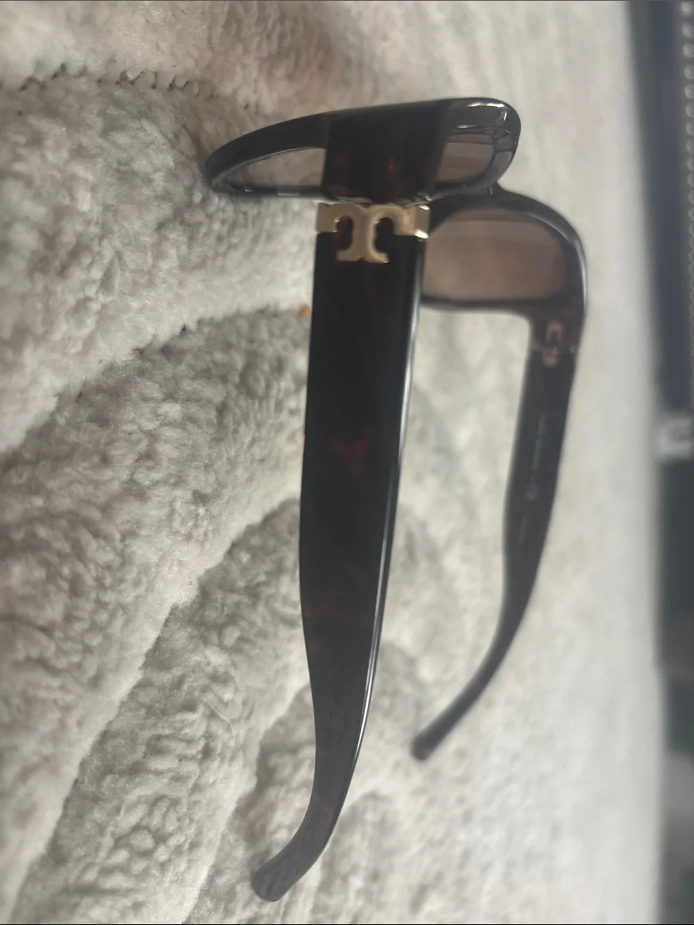 Tori Birch  Cat-Eye Sunglasses in Tortoiseshell Brown women’s
